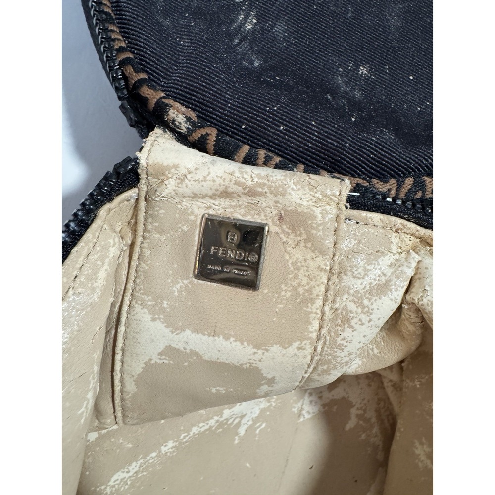 Fendi Canvas Vanity Bag Authentic - Picture 8 of 12